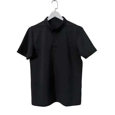 Crys Polo Llewys Hir Cotwm Meddal